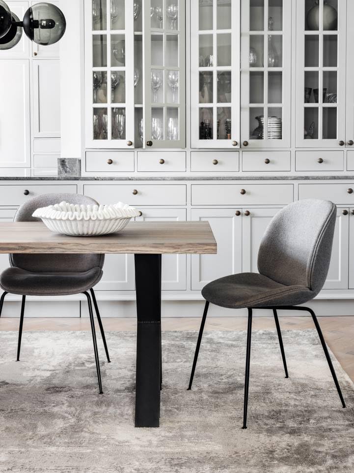 RugVista, Mila, Teppich, Mittelflor, 100 x 160 cm, Rechteckiger, Modern, Oeko-Tex Standard 100, Polypropylene, Flur, Schlafzimmer, Küche, Wohnzimmer, Grau, Off White