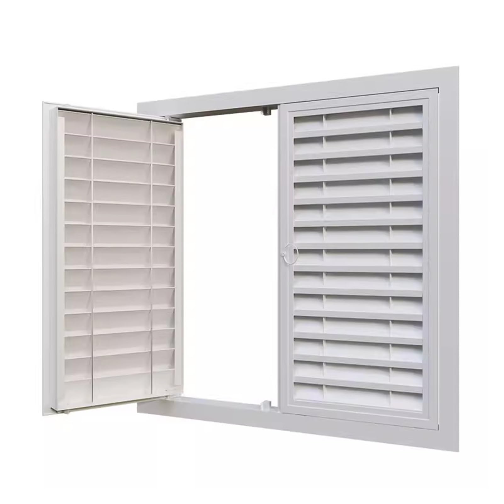 Aluminiowa kratka wentylacyjna 40 x 60 cm dwustronna osłona wentylacyjna do łazienki i elektrycznej ściany bocznej dekoracyjna przelewowa wentylator grill drzwi