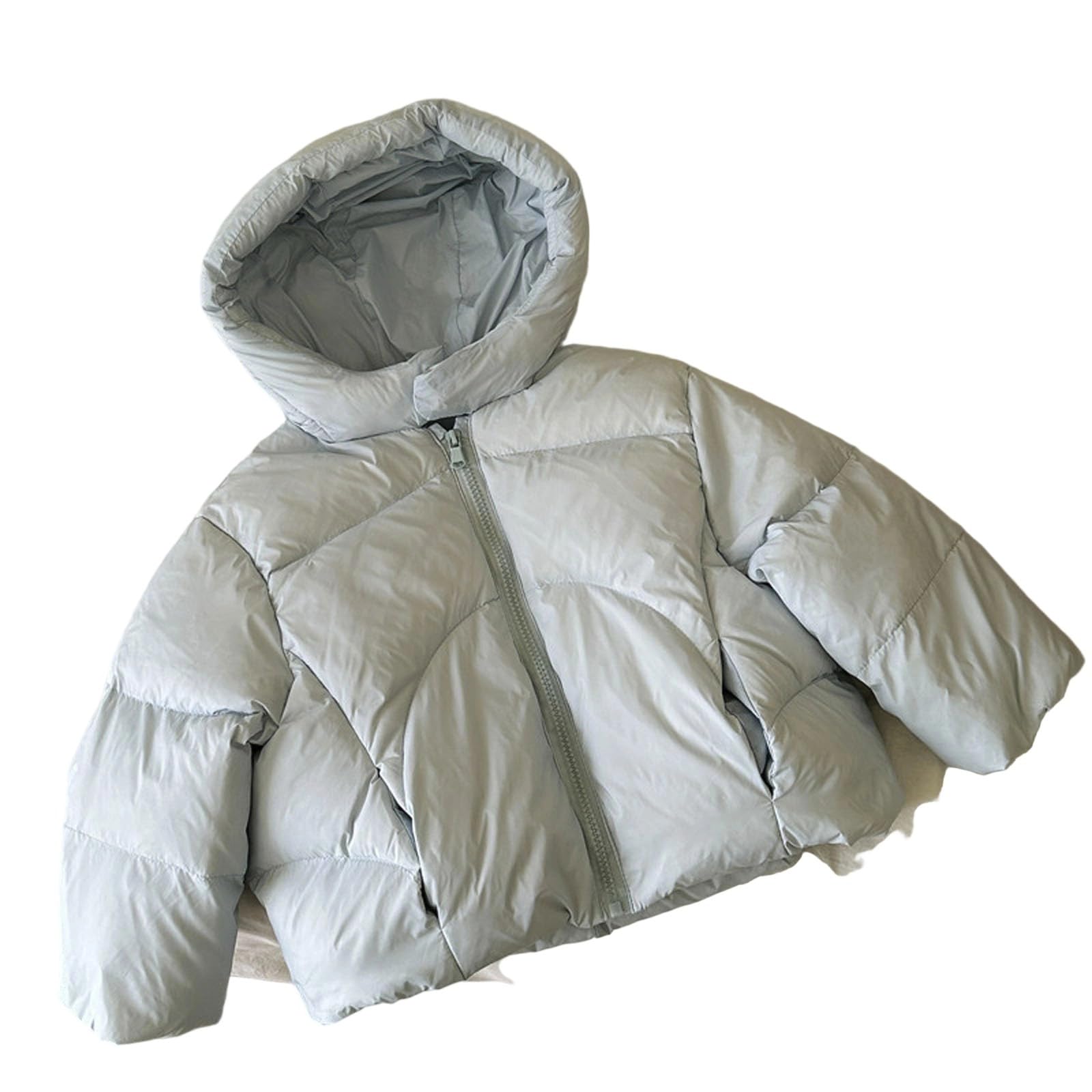 Genérico Abrigo Acolchado NiñA,Chaqueta De Invierno Para NiñAs Abrigo TéRmico Grueso Y CáLido Resistente Al Viento Y Al FríO Para NiñOs PequeñOs Y JóVenes