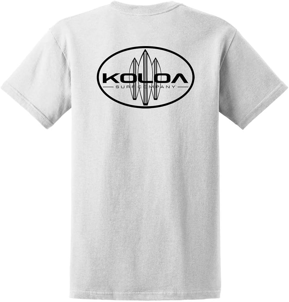 Koloa Surf Classic Surfboards Tees - Heavy Cotton T-Shirts in Regular Big & Tall
