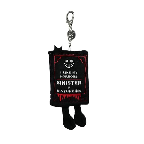 Punchkins Book Lover Plush Keychain – Cute Book-Themed Bag Charm,