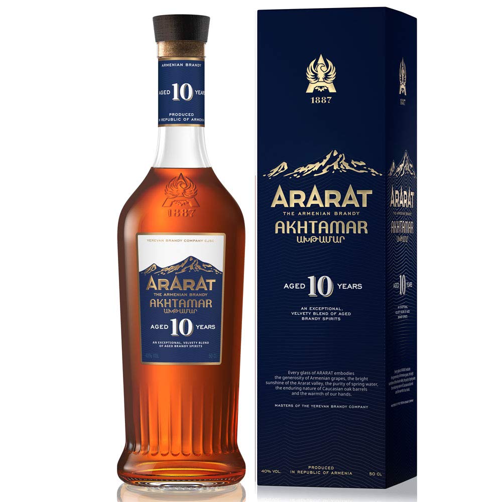Ararat Akhtamar New Range 10 Years Old mit Geschenkverpackung 0,5L