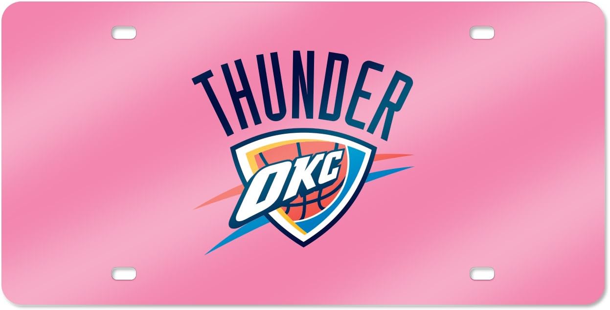 Rico Industries NBA Laser Inlaid Metal License Plate Tag