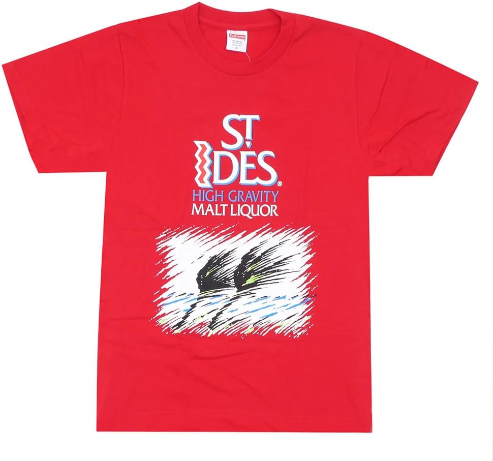 JWONG 2016 Supreme Shirt ST Ides Tee Red Size Medium