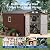 Canovire 8x10 FT Outdoor Storage Shed, Metal Garden Shed with Updated Frame Structure, Lockable Door and Window, Large Tool Shed for Backyard, Patio, Lawn, Utility & Bike Storage