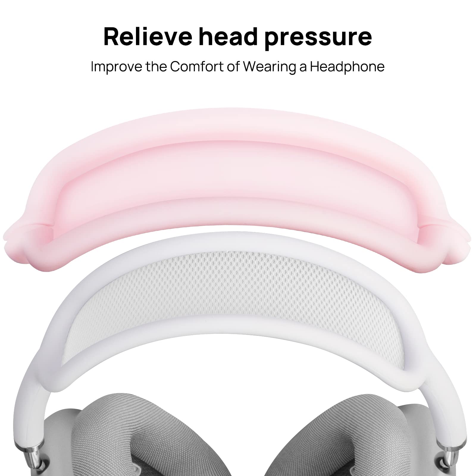 Amazon | Yixuel AirPods Maxヘッドフォン用シリコンケース 傷防止