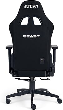 Titanseat Beast Black Fabric Gaming Chair
