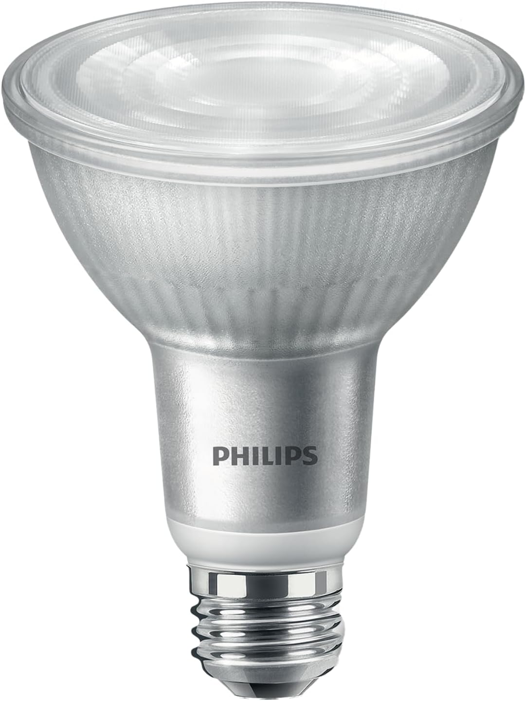 Philips LED Frosted Dimmable, Warm Glow Effect PAR30L Light Bulb - EyeComfort Flicker Free - 8.5W = 75W - 850 Lumen - Bright White (3000K) - E26 Base - Indoor - Title 20