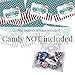 Amanda Creation All American Celebration Happy 4th of July Bag Toppers for Party Favor Treat Bags, Set of 20 Bag Toppers With 20 Self-Adhesive Bags Also Included