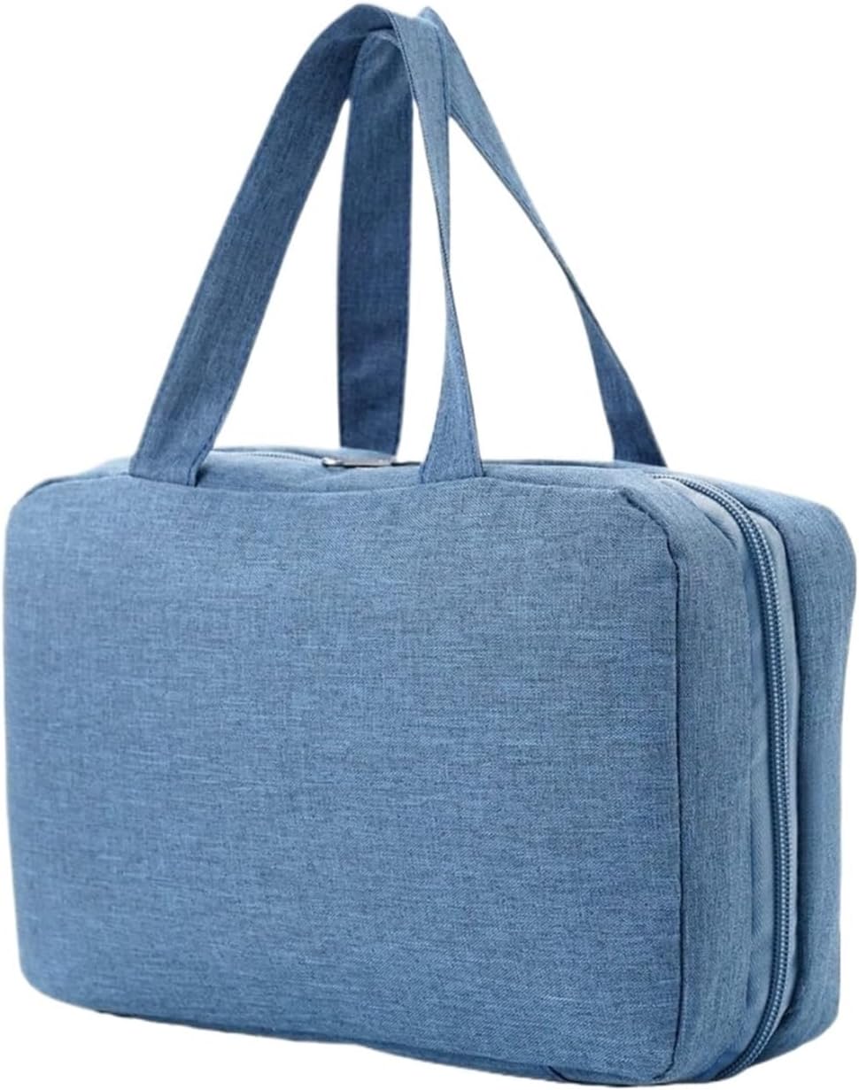 kinganrun(キンガンラン) 4つ折りドライ&amp;ウェットセパレーション マルチカラー収納 洗面用具、化粧品、ポータブル洗