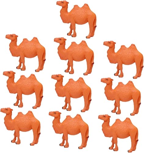 Miniatura 4 de NOLITOY 20 Pcs Camel Doll Ornament Home Table Shelf Decor Creative Desktop Ornaments Flower Pots Supplies Miniature Camel Figurines Micro Landscape