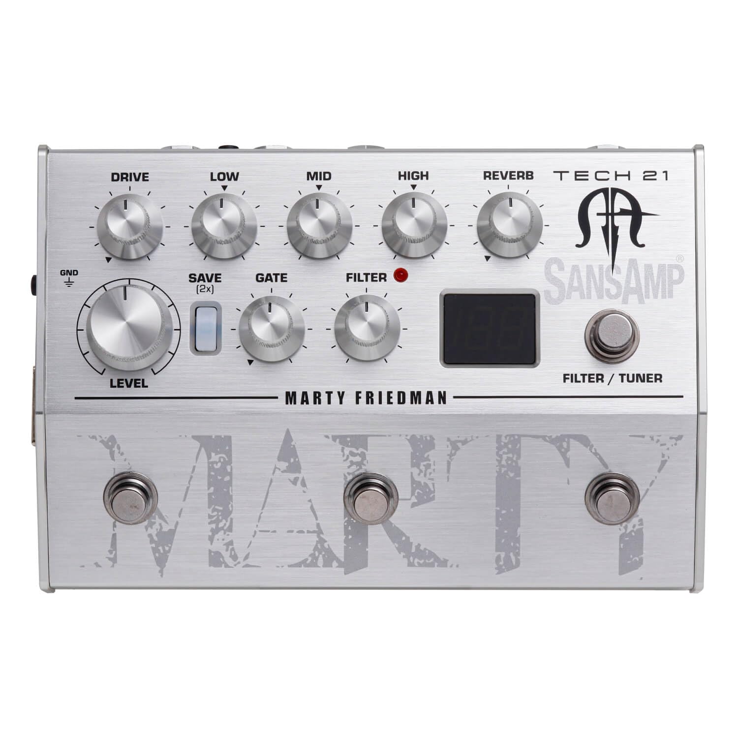Amazon.com: Tech 21 Marty Friedman Signature SansAmp Pedal