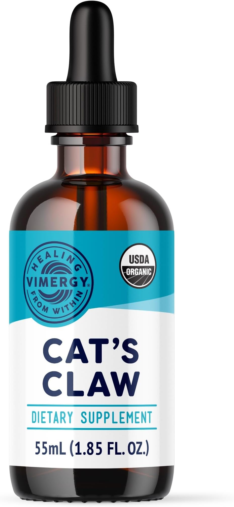 Vimergy USDA Organic Cat’s Claw Liquid – Provides Antioxidant Support* – Benefits The Immune System* – Vegan, Gluten-Free, Non-GMO – 27 Servings (55 ml)
