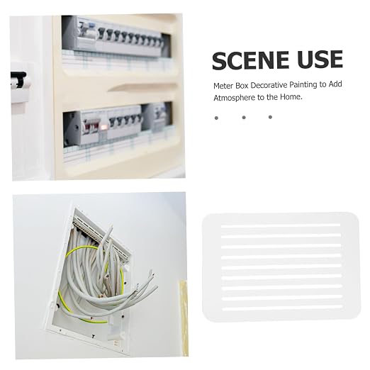Set de cubiertas eléctricas decorativas para caja eléctrica miniatura 8