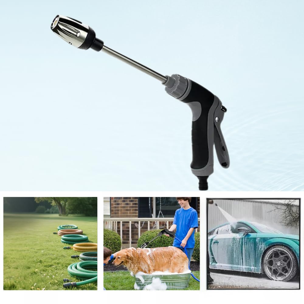 Jetterix Pressure Washer Nozzle Original, Accesorios De Jardinería, Manguera De Jardín Multifuncional Y Ajustable (1 PCS)
