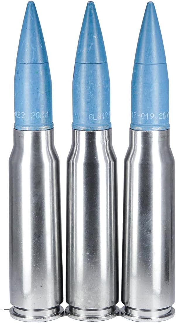 General Dynamics 20mm Dummy Round Used on The M61 Vulcan Gatling Gun with Link