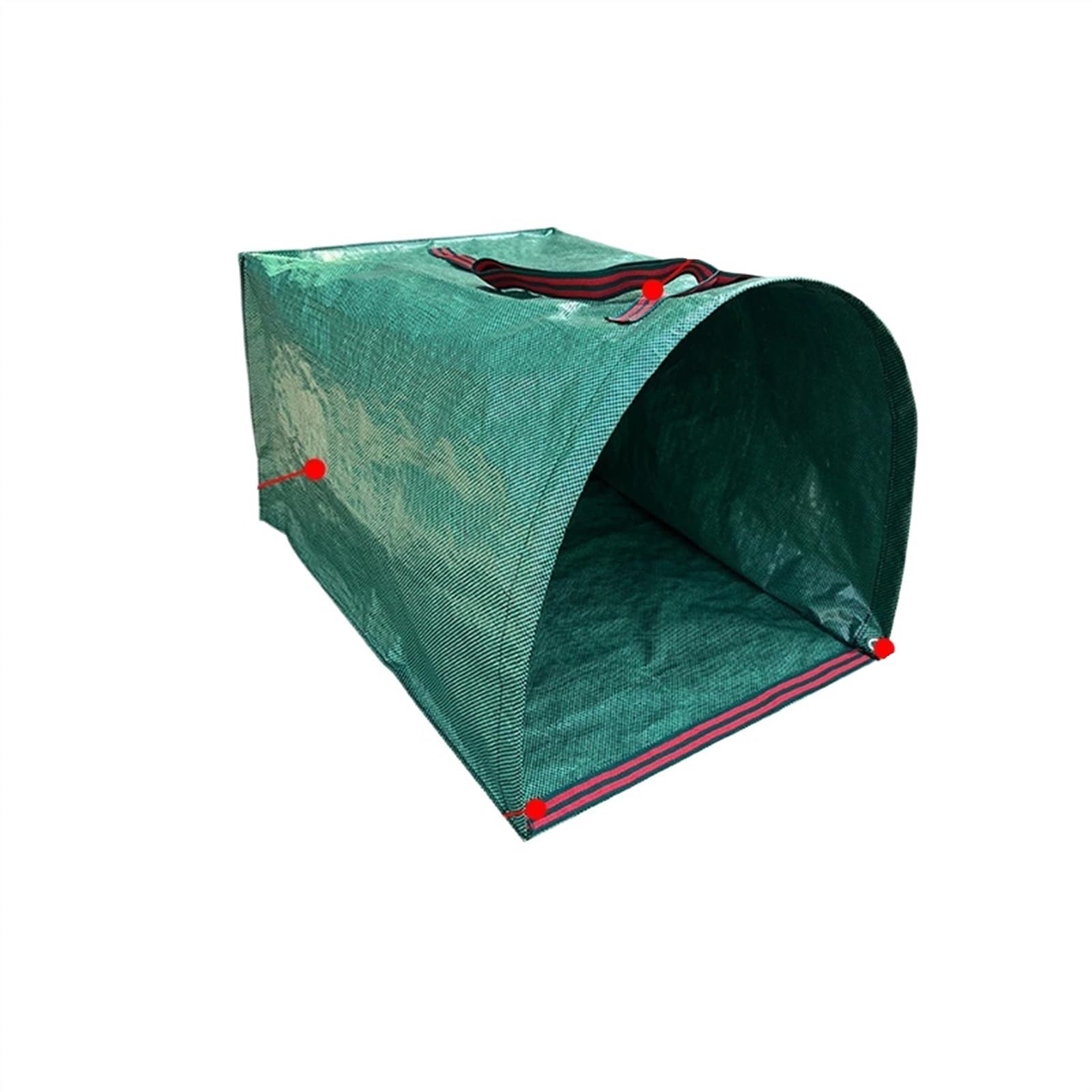 Halbrunder Garten-Blatt-Sammelbeutel, Garten-Staubsammler-Gartenbeutel, Garten-Blatt-Müllbeutel Gartenabfallsack gartenwerkzeug(270L)