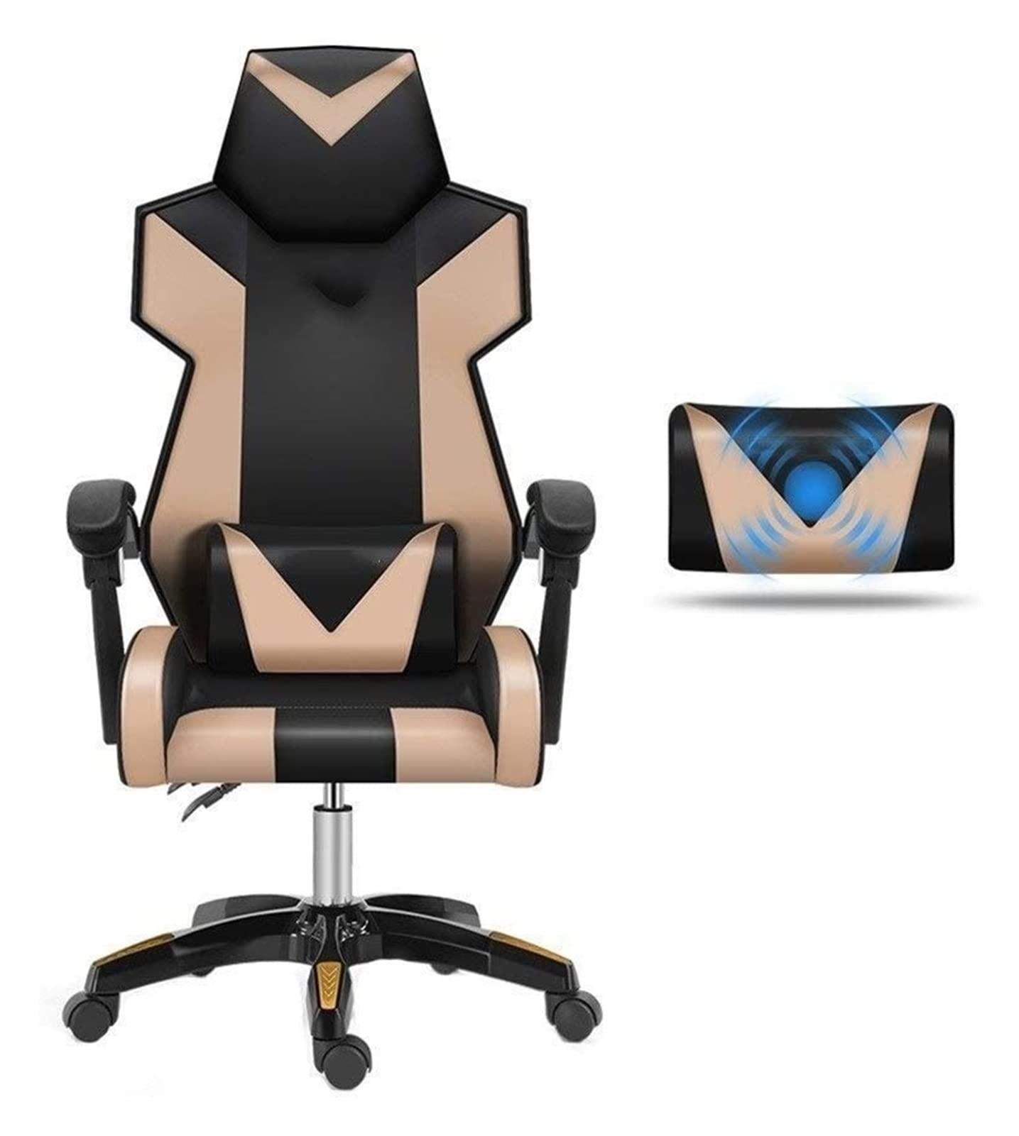 krzesło biurowe Krzesło e-sportowe Biurko i krzesło Ergonomiczne krzesło biurowe Gra wyścigowa Podnośnik krzesełkowy Krzesło obrotowe Krzesło komputerowe z wysokim oparciem Krzesło (kolor: czarne
