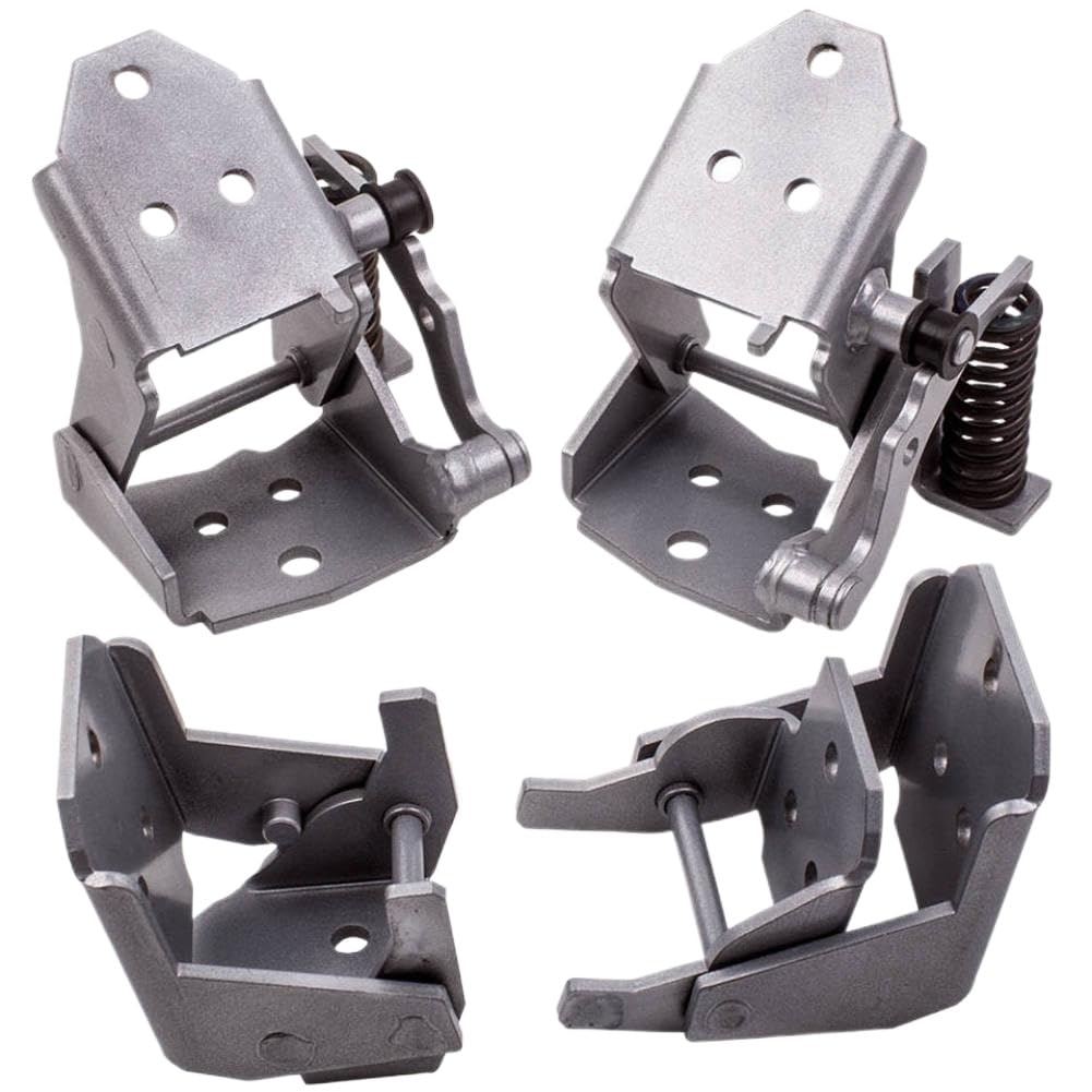Front Left and Right Door Hinge Set Compatible with Monte Carlo 1978 1979 1980 1981 1982 1983 1984 1985 1986 1987 1988