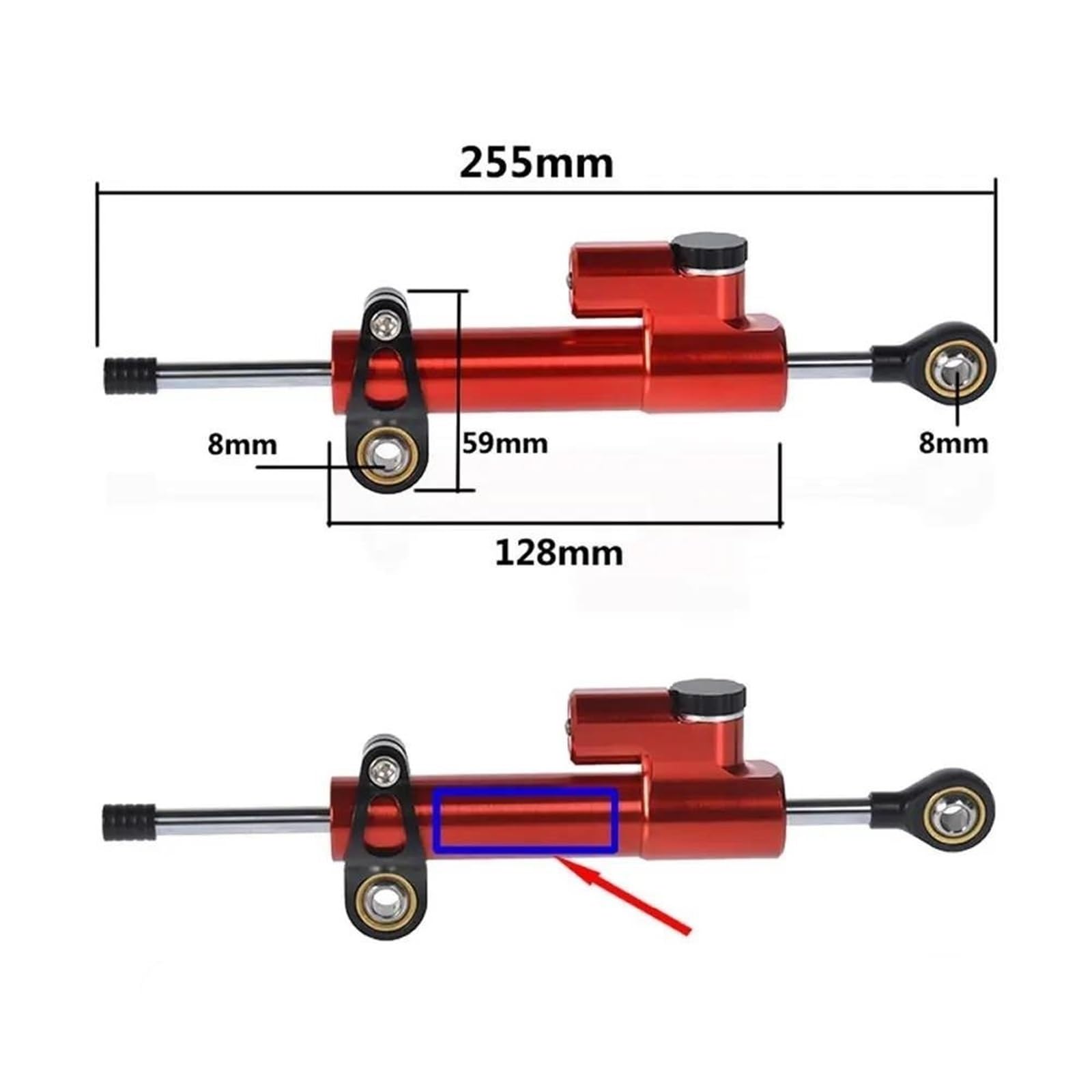 Stabilizzatore Ammortizzatore Sterzo Moto Per YAMAHA MT09 MT FZ 09 FZ09 2013-2020 Barra Di Controllo Smorzatore Staffa Morsetto