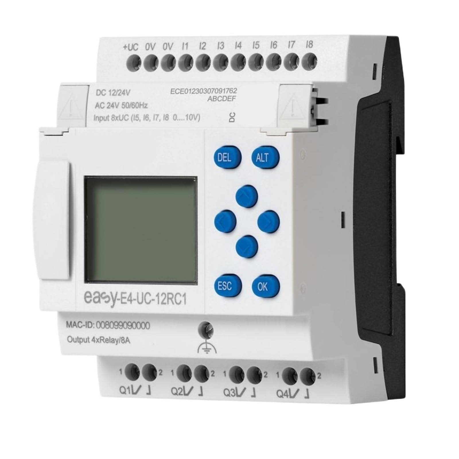 TSCFHGQI EASY-E4-UC-12RC1 197211 Control relays, Expandable, 12/24 V DC, 24 V AC,