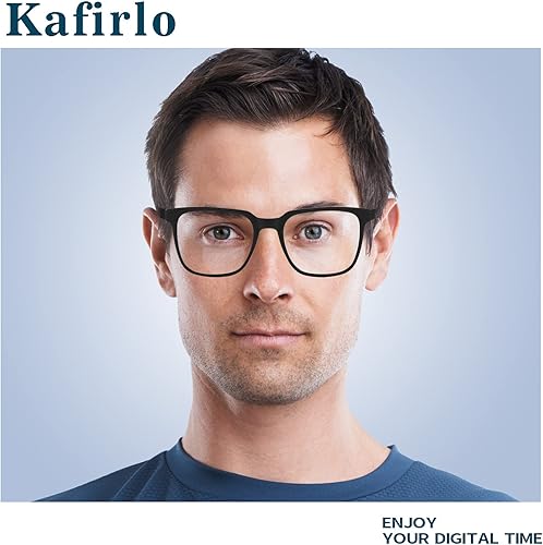 Miniatura 2 de Anteojos de lectura bifocales para mujeres y hombres, parte superior transparente, bloqueo de luz azul, lectores de computadora, marco completo ancho