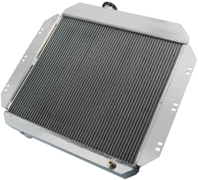 3 Row Aluminum Radiator For 1960-1962 Chevy C/K SERIES C10 C20 Pickup Truck 60 61 62 Radiator + Shroud + Fan + Relay