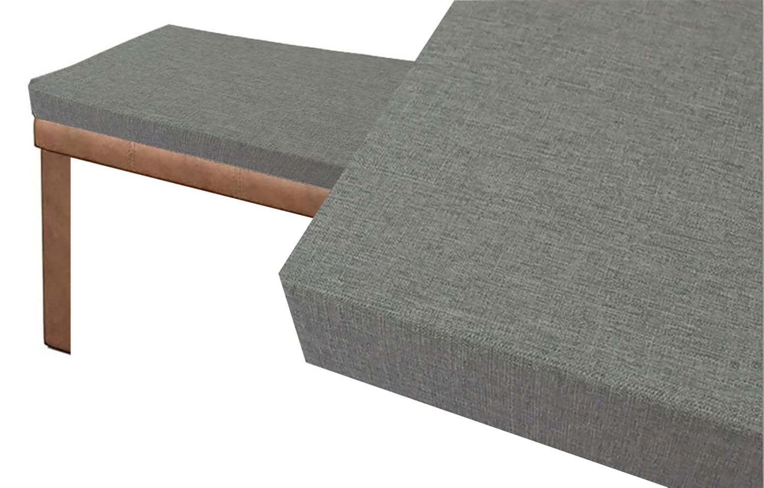Coussin pour banc 5 cm fini les assises dures housse amovible Cum Cushs