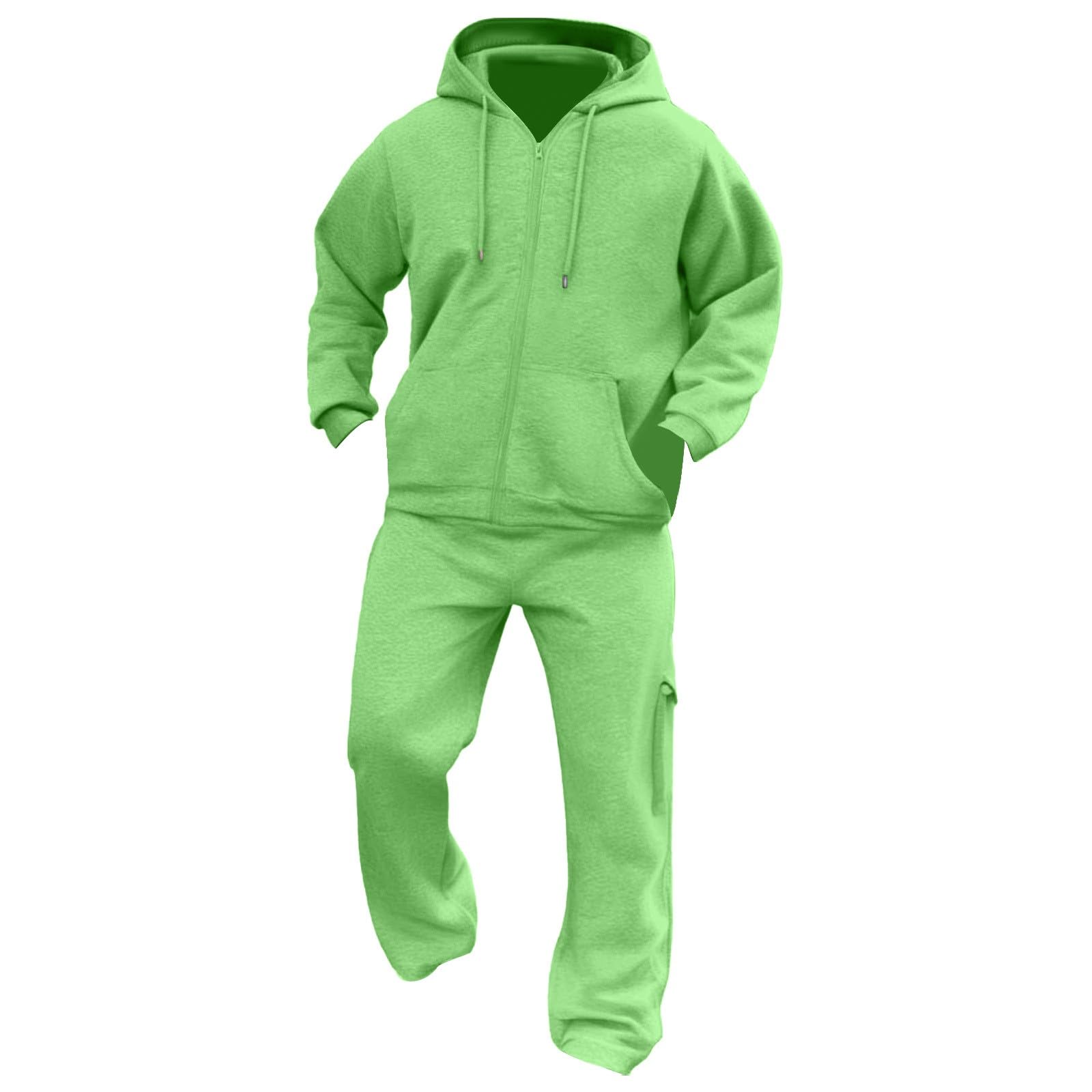 Trainingsanzug Herren Joggen Männer Set Trikot Laufkleidung Freizeit Outfit