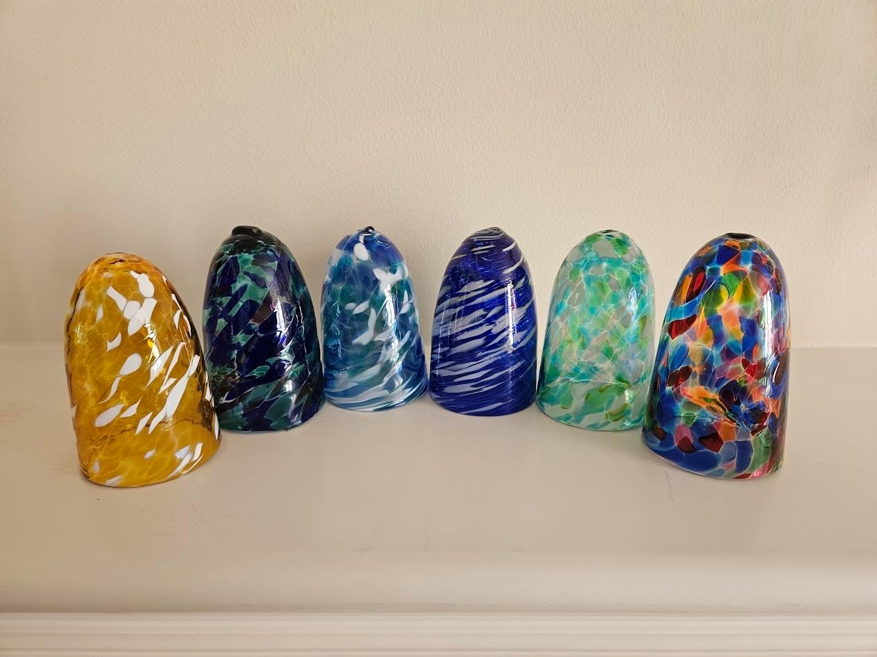 Jewish Chuppah glass for stomping seafoam colors Jewish wedding gift groom stomping wedding cup by YafitGlass