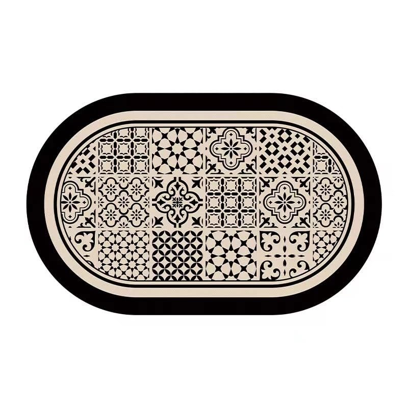 Tapis de bain nordiques antidérapants lot de 3 pour salle de bain
