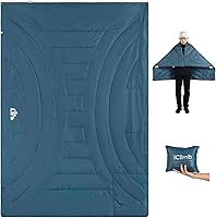 Vista 18 de iClimb - Manta de camping ultraligera y compacta con aislamiento Thinsulate 3M