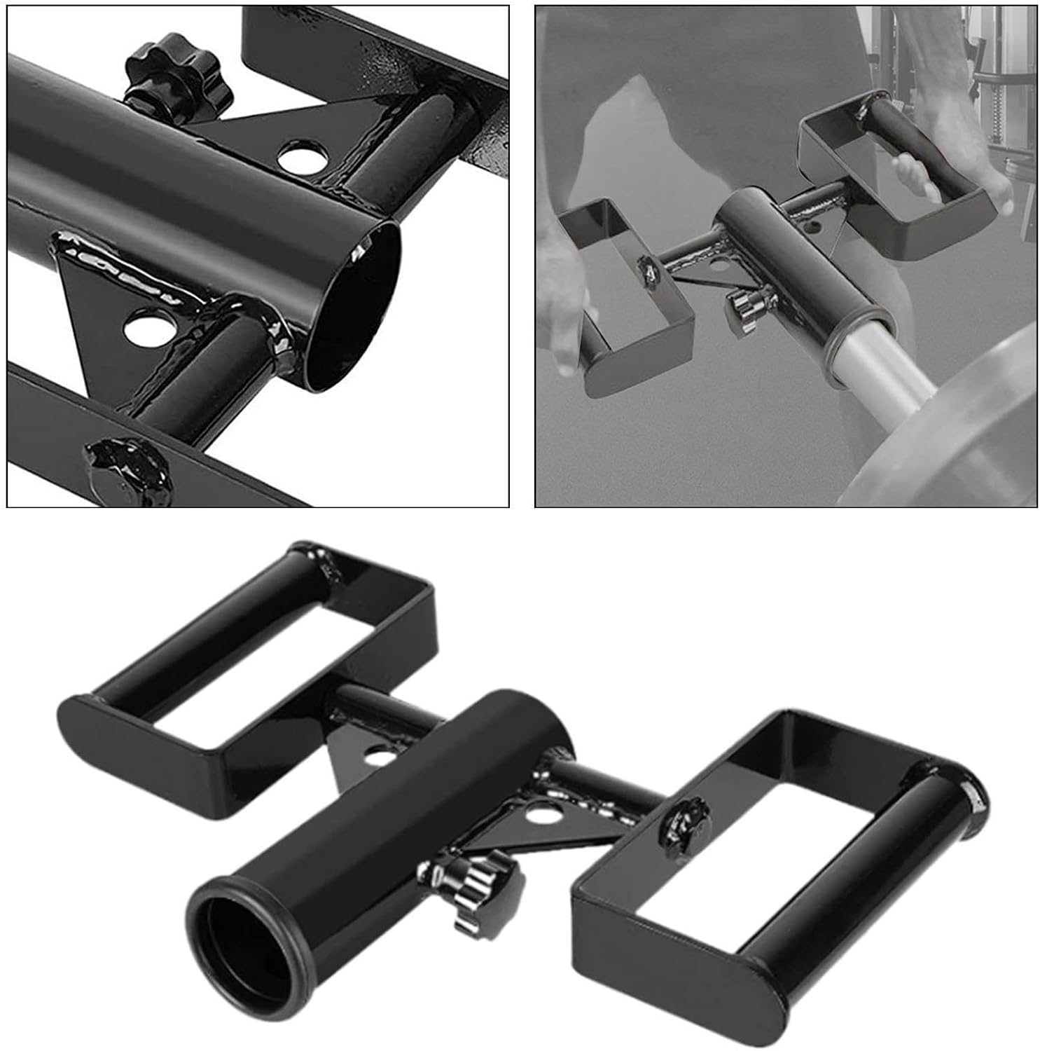 Tバーバーベルのバーのbar列の添付ファイルは、肩を強化します