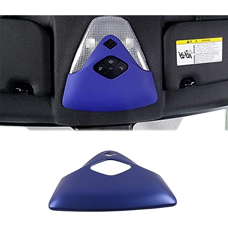 Hyorabyn Car Accessories for Toyota CHR C-HR 2017 2018 2019 2020 2021 Reading Light Lamp Cover Trim Blue