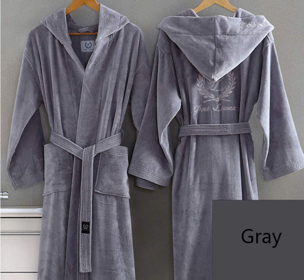 Bademantel Unisex – Kuschelweich Mit Kapuze & Taschen Für Home, Spa & Hotel