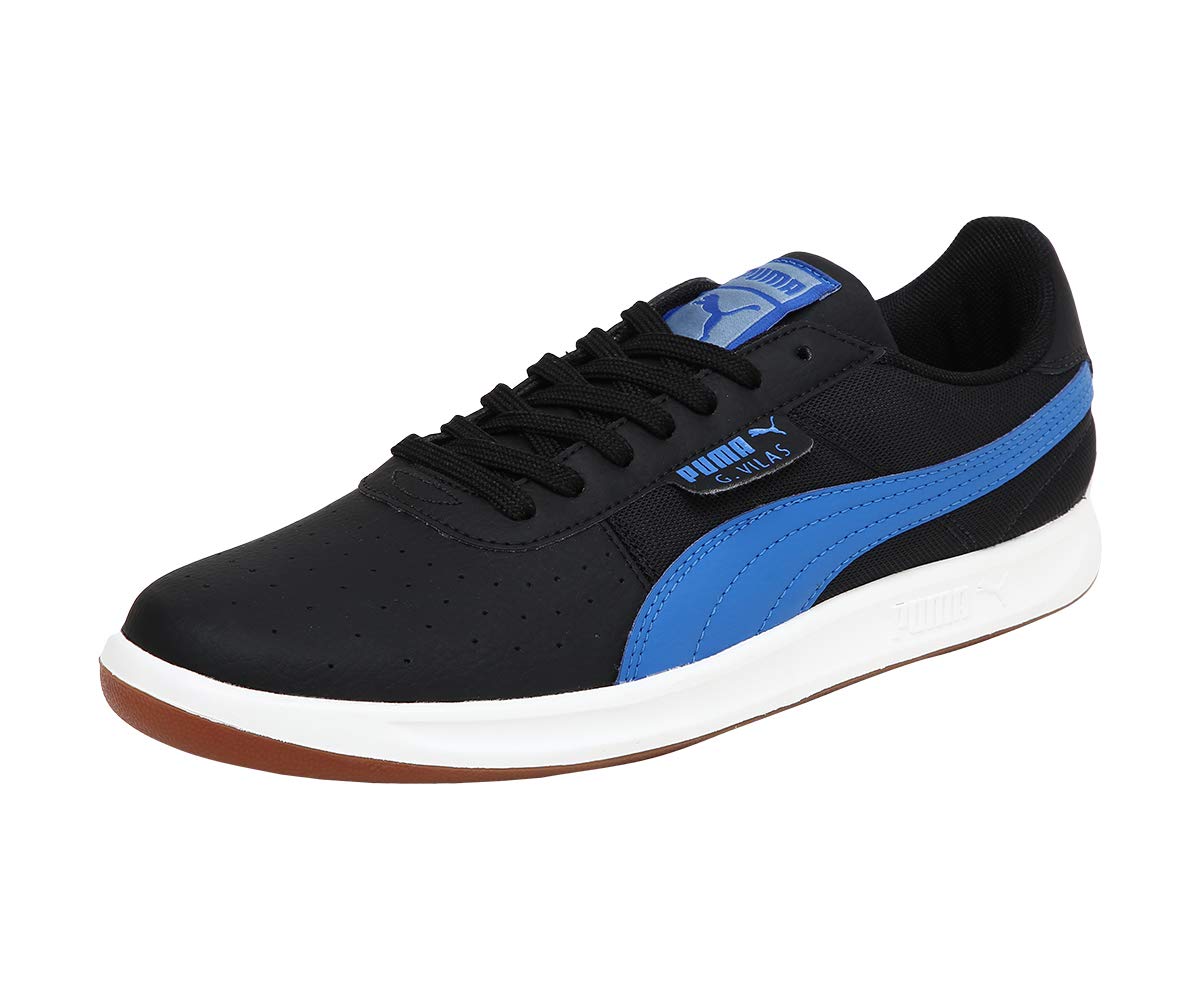 Puma Men's G. Vilas 2 Core IDP Black-Royal Blu Blue Sneakers-10 UK (4059505839420)