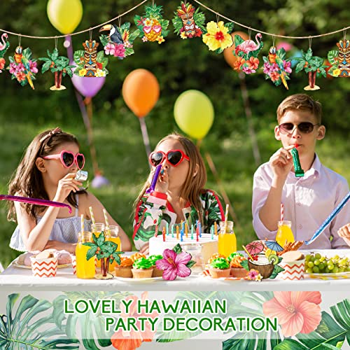 48 Pieces Summer Ornaments Hanging Pendant Decoration Decorative Hanging Ornaments For Holiday Hawaiian Beach Party Decoration #TOP3