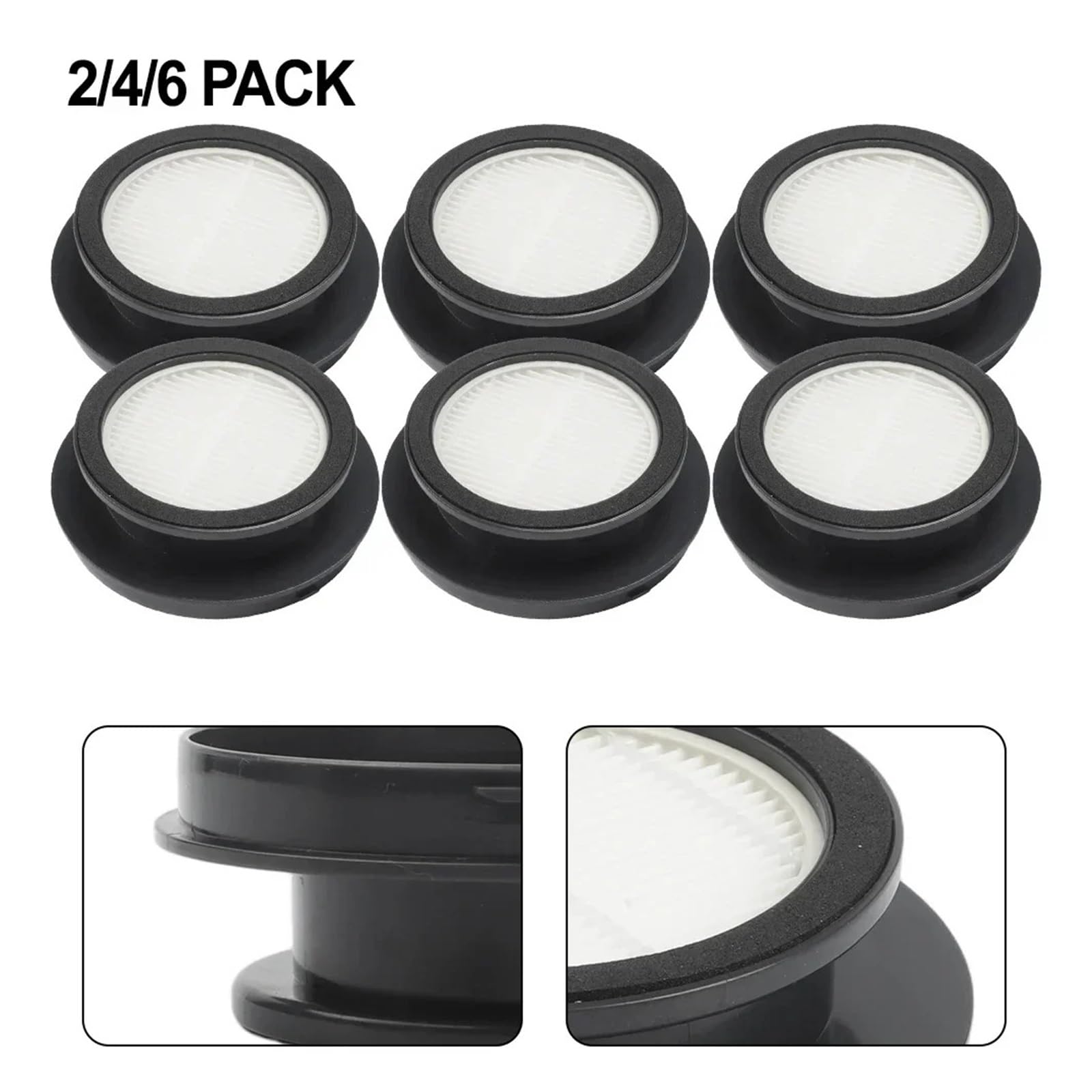 Filtro Reutilizable, Compatible Con Laresar | Compatible con Laresar for aspiradora de mano V7, accesorios for aparatos de limpieza, piezas for aparatos(4pcs)
