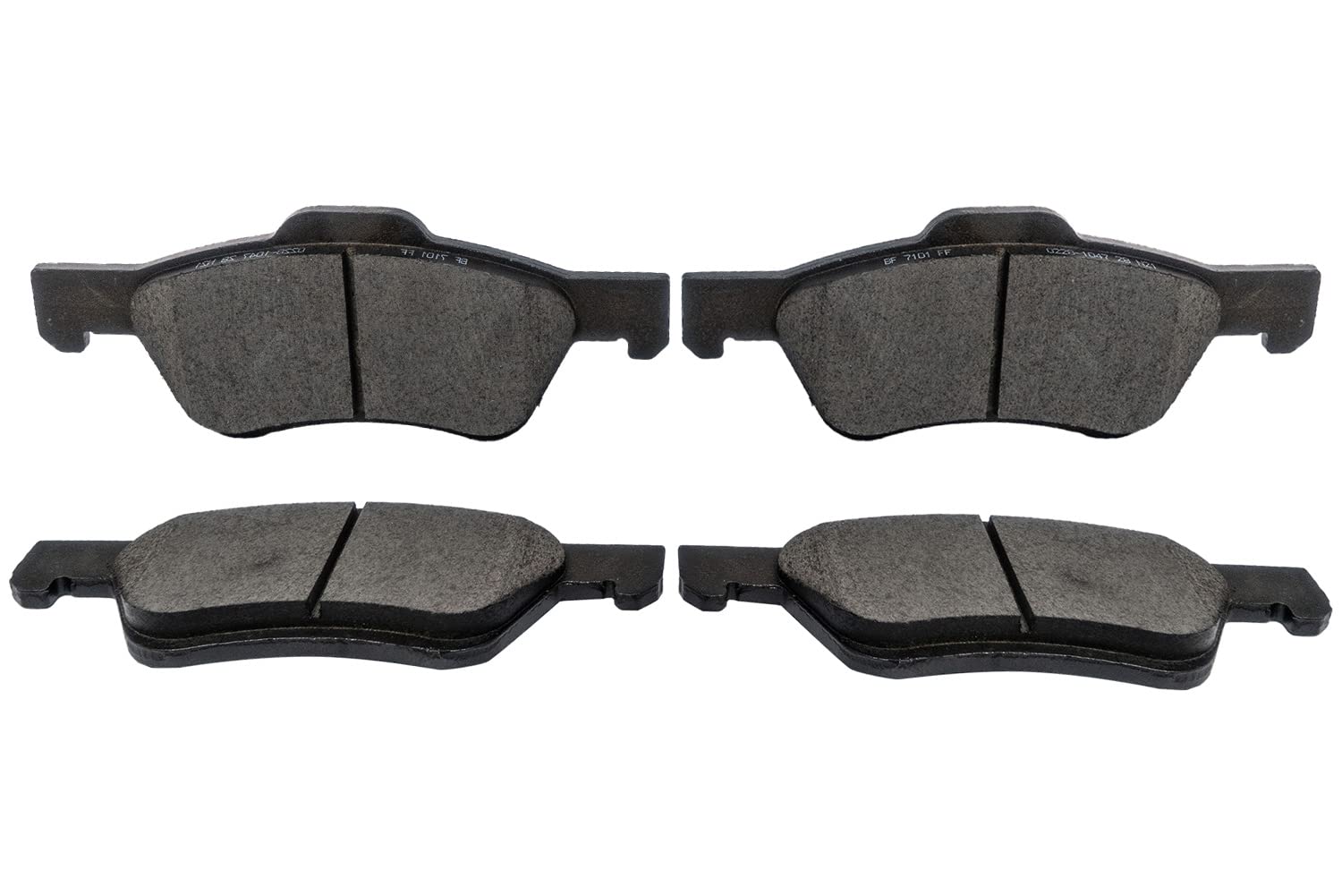Replacement for Ceramic Front Brake Pads 2005-2010 Ford Escape 2005-2011 Mercury Mariner 2005-2011 Mazda Tribute D1047