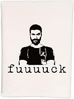 Vista 2 de Moonlight Makers, Stay Wild, toalla de mano suave con tejido de gofre, 100% algodón blanco puro, decoración de baño/cocina, descuentos de compra