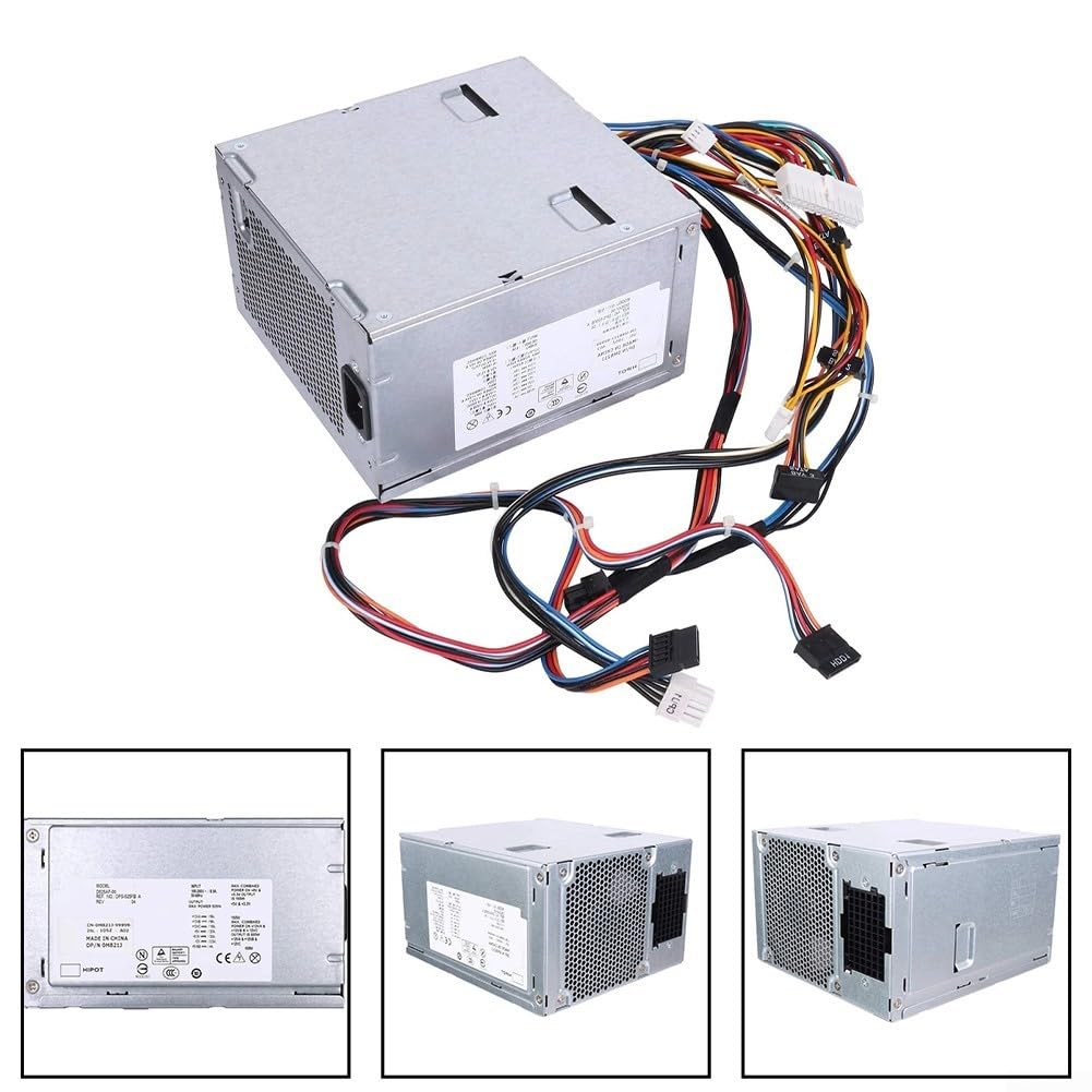 Alimentatore di alimentazione per Dell T3500, D525AF-00 525W PSU con cavo, compatibile H525AF-00 H525EF-00 HP-D5252E0 alimentatore di ricambio