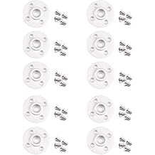 Treedix 10 pcs Servo Arm Horn Metal Aluminum 25T Servo Dics Compatible with Standard Steering Gear Servo Motor MG995 MG996