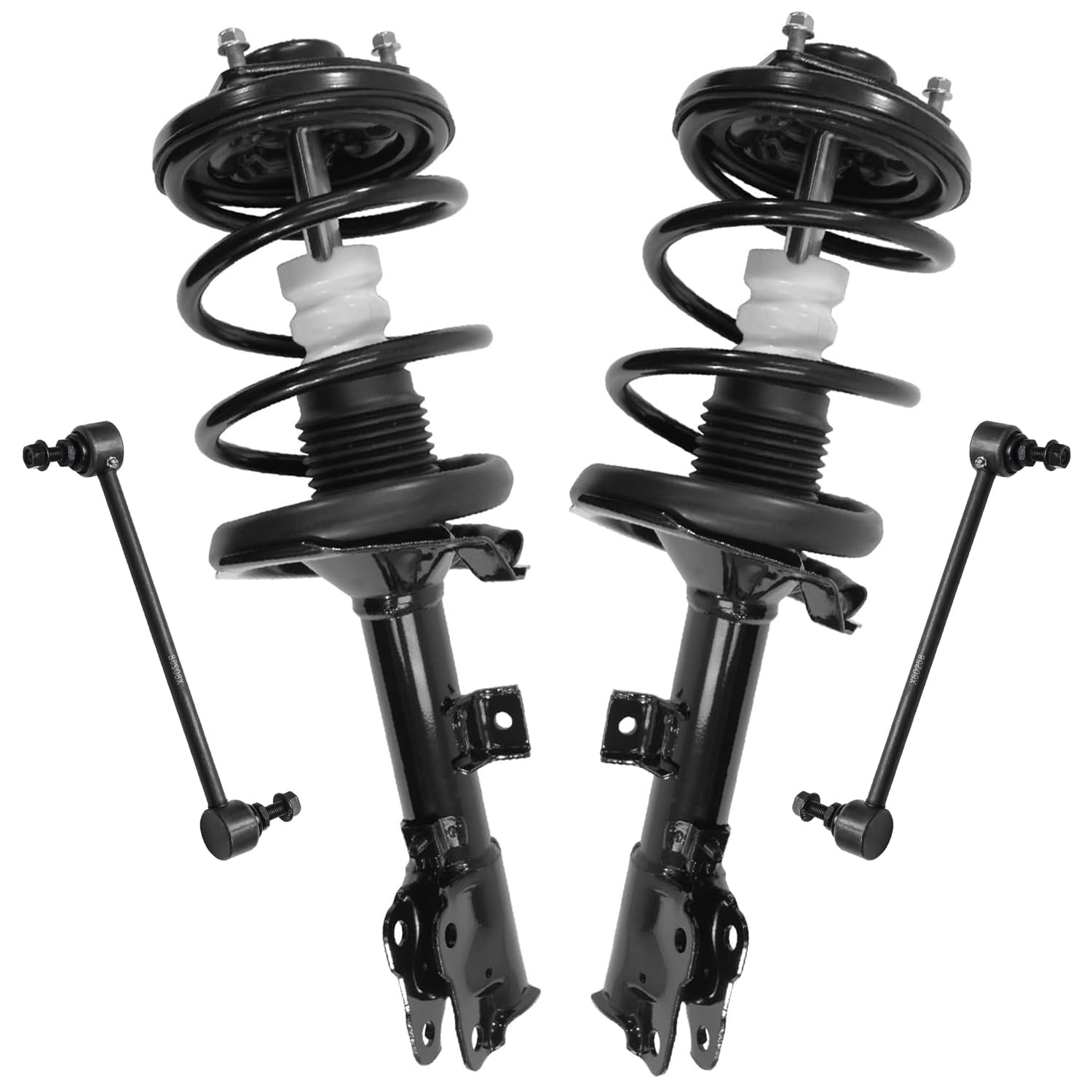 Amazon.com: Detroit Axle - Front Struts Sway Bars for 2011