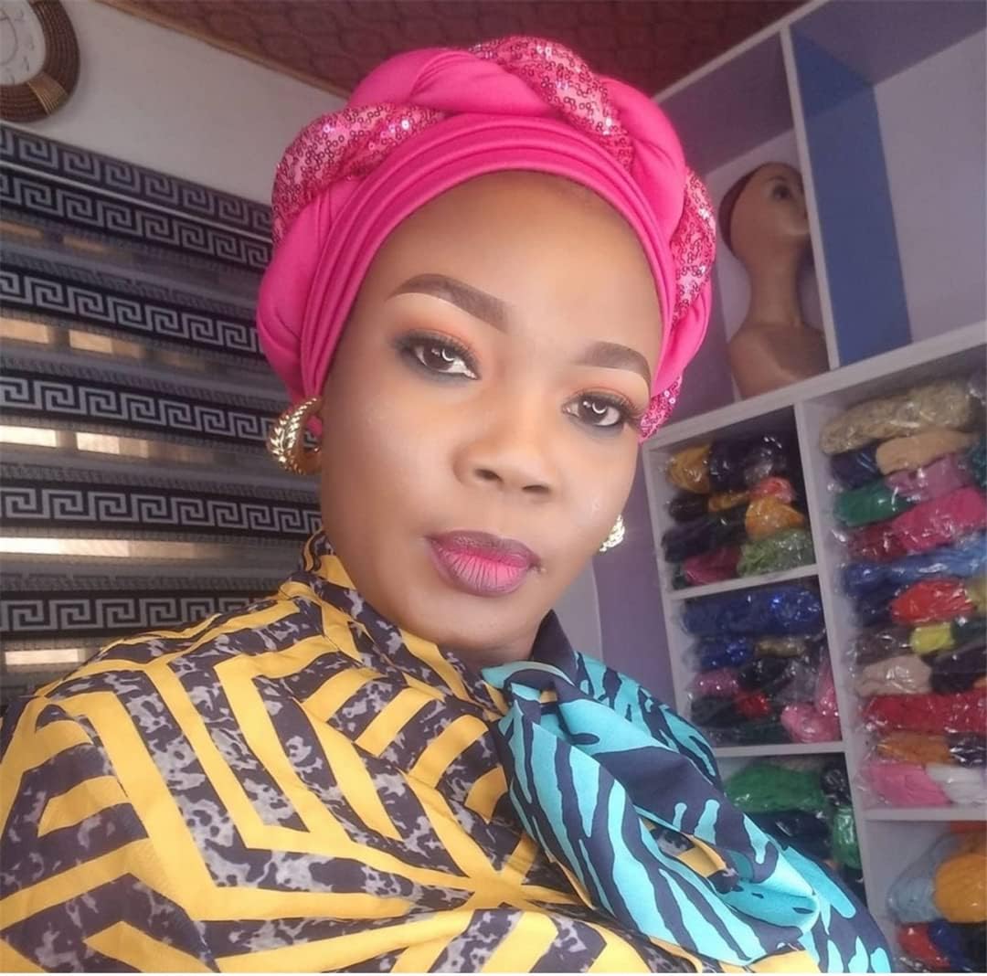 アフリカンネクタイアフリカンキャップナイジェリアの結婚式の女性編組ターバンレディースラップ