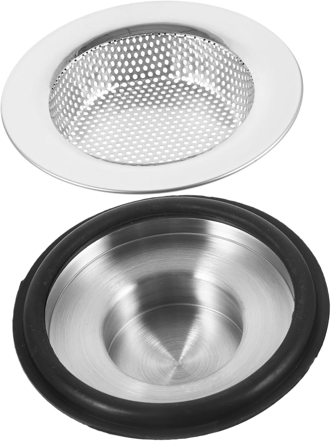Garbage Disposal Kitchen Sink Drain Catcher Sink Strainer Stainless Steel Clog Prevention Easy Cleaning
