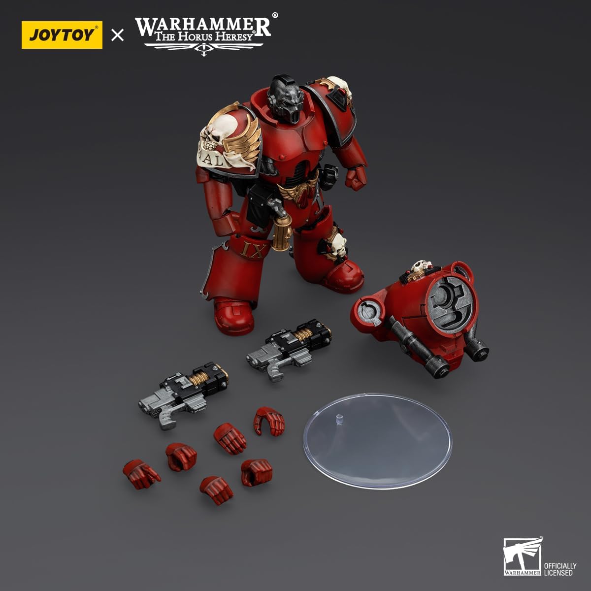 JoyToy Warhammer 40K: Blood Angels Angel’s Tears Squad Erelim with Volkite Serpentas 1:18 Scale Action Figure