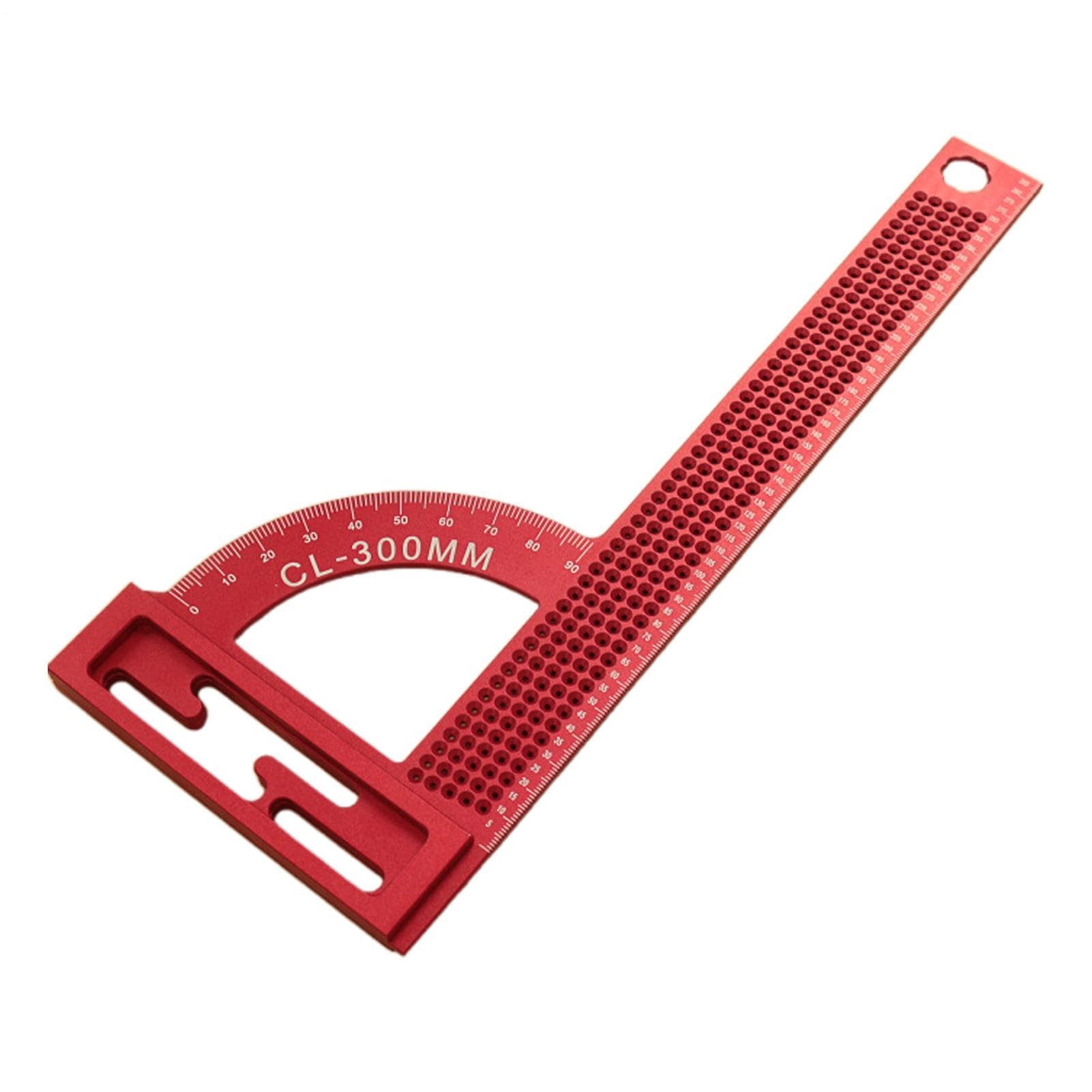 Narzędzia Stolarskie 30 cm Aluminiowy precyzyjny kątownik stolarski