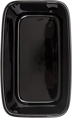 Miniatura 8 de Mantequillera con tapa y cuchillo, recipiente de cerámica para mantequilla con tapa de bambú para encimera, platos de mantequilla más grandes con