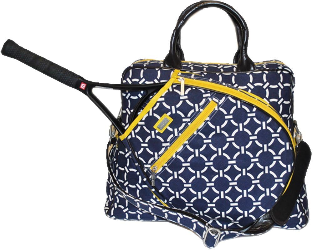 Ame & Lulu Tennis Tour Bag in Canary Sports & Outdoors