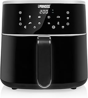 Princess 6L XXL Air Fryer, Digital Airfryer with 6 Programs, LED Touch Screen, Energy Saving, Less Oil, Non-stick Coating,…
